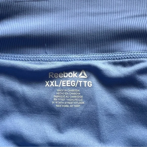 NEW Reebok Blue Athletic Shorts - Picture 8 of 12